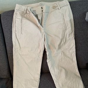 Women’s dress capri pants.